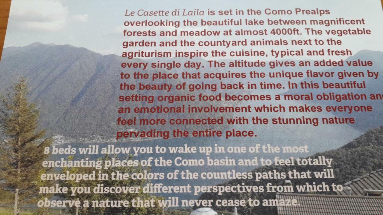 Le Casette Di Laila Colonno Exterior photo